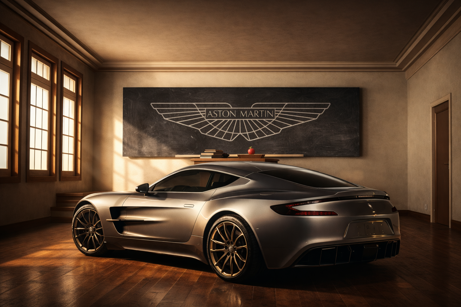 GQ Aston Martin Graphic Design Project
